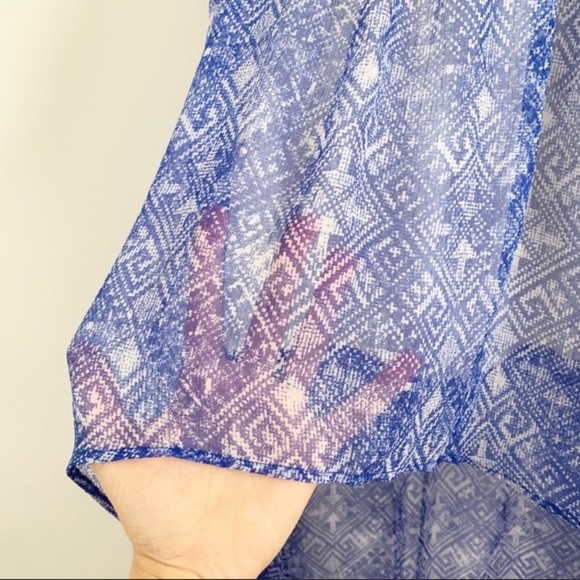 Ecotè High Low Chiffon Skirt | Size S - Picture 5 of 8